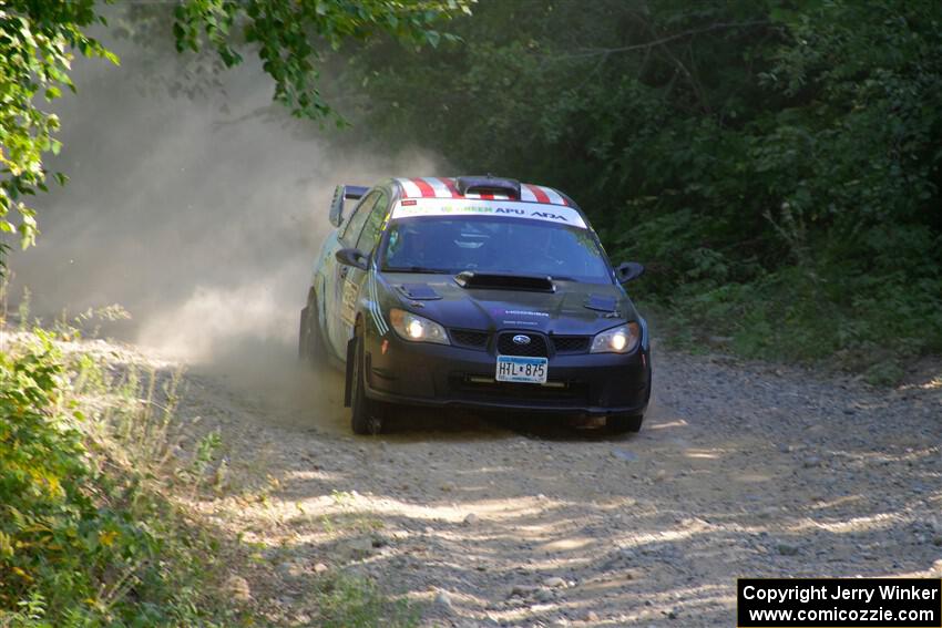 Matt James / Jackie James Subaru Impreza on SS4, Steamboat I.