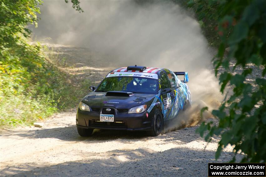 Matt James / Jackie James Subaru Impreza on SS4, Steamboat I.