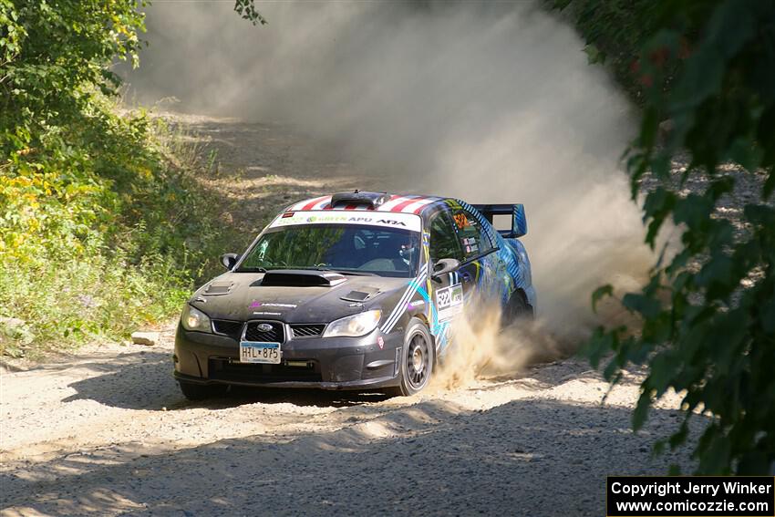 Matt James / Jackie James Subaru Impreza on SS4, Steamboat I.