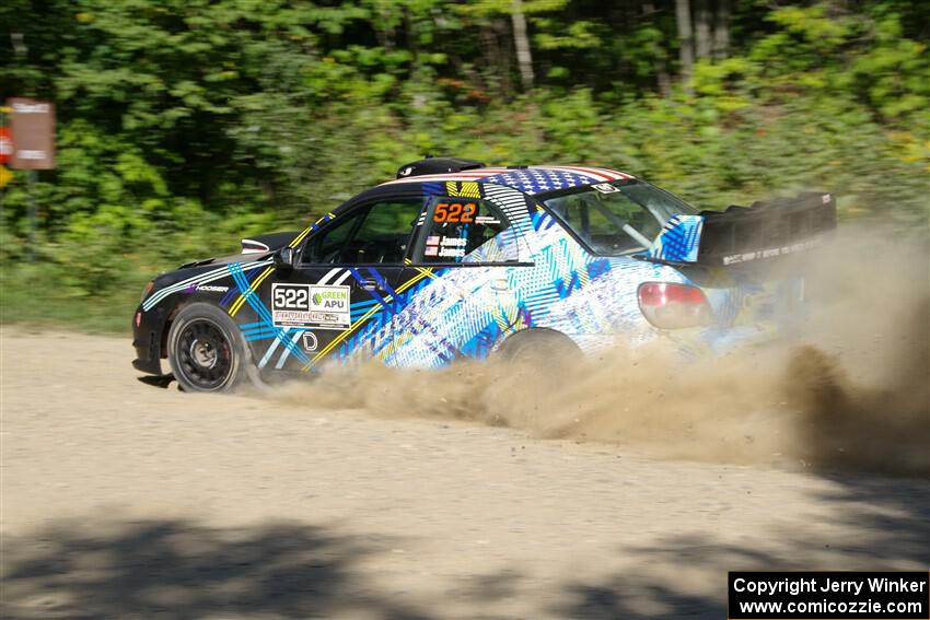 Matt James / Jackie James Subaru Impreza on SS4, Steamboat I.