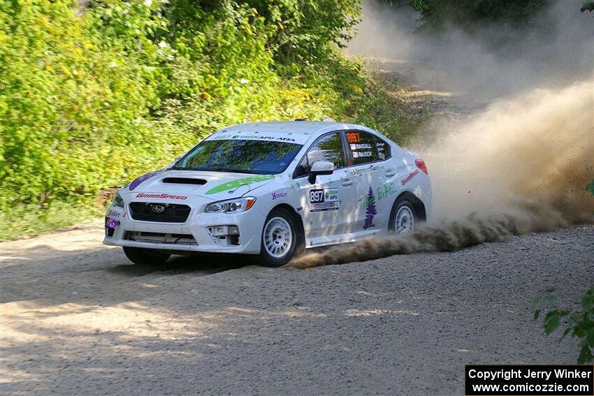 Jamey Randall / Andrew Rausch Subaru WRX on SS4, Steamboat I.