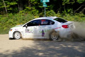 Jamey Randall / Andrew Rausch Subaru WRX on SS4, Steamboat I.