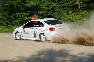 Jamey Randall / Andrew Rausch Subaru WRX on SS4, Steamboat I.