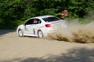 Jamey Randall / Andrew Rausch Subaru WRX on SS4, Steamboat I.