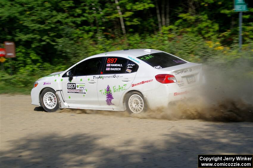 Jamey Randall / Andrew Rausch Subaru WRX on SS4, Steamboat I.