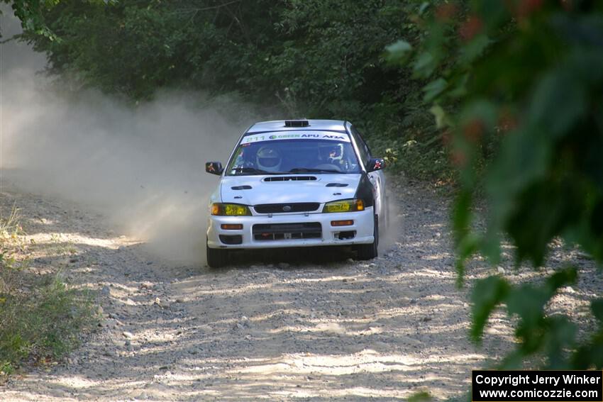 Jack Nelson / Isaac Zink Subaru Impreza on SS4, Steamboat I.