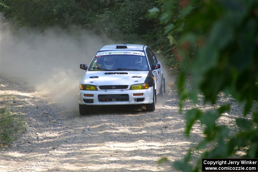 Jack Nelson / Isaac Zink Subaru Impreza on SS4, Steamboat I.