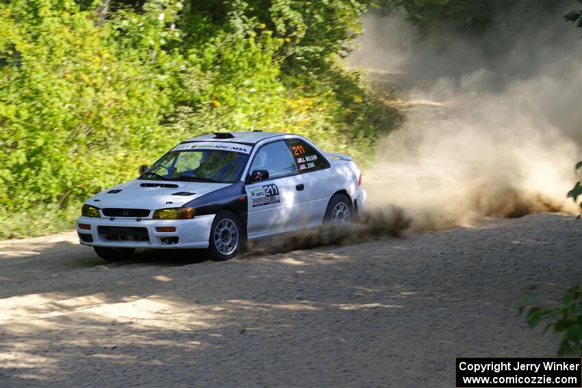 Jack Nelson / Isaac Zink Subaru Impreza on SS4, Steamboat I.