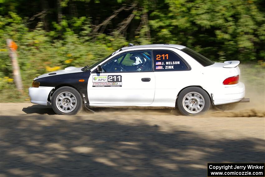 Jack Nelson / Isaac Zink Subaru Impreza on SS4, Steamboat I.