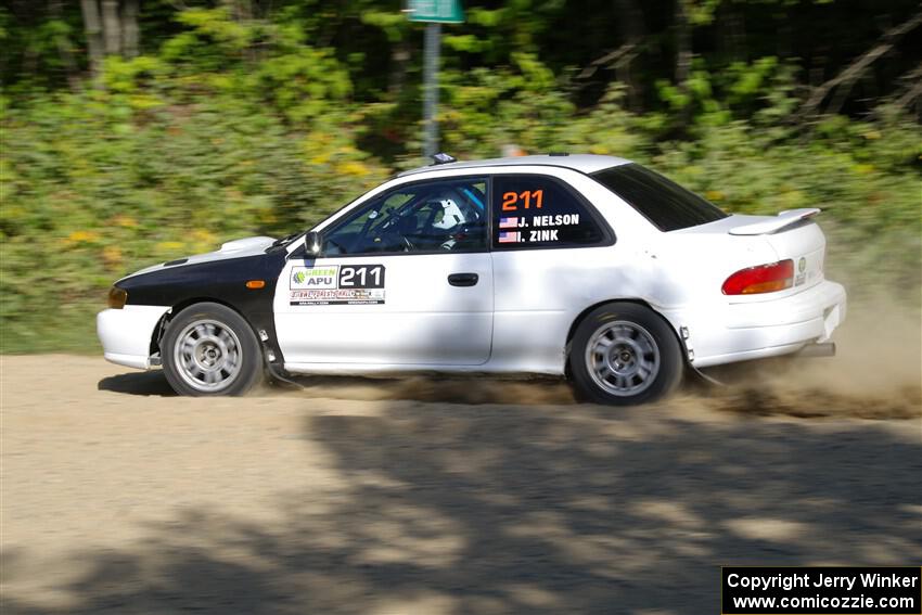 Jack Nelson / Isaac Zink Subaru Impreza on SS4, Steamboat I.