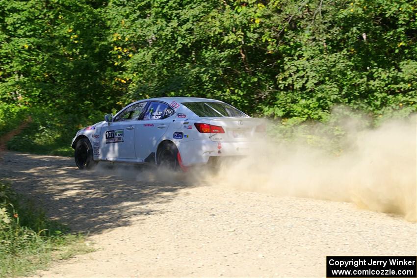 Richo Healey / Michelle Miller Lexus IS250 on SS4, Steamboat I.