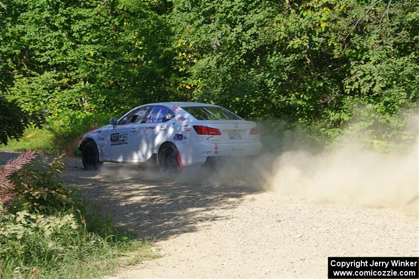 Richo Healey / Michelle Miller Lexus IS250 on SS4, Steamboat I.