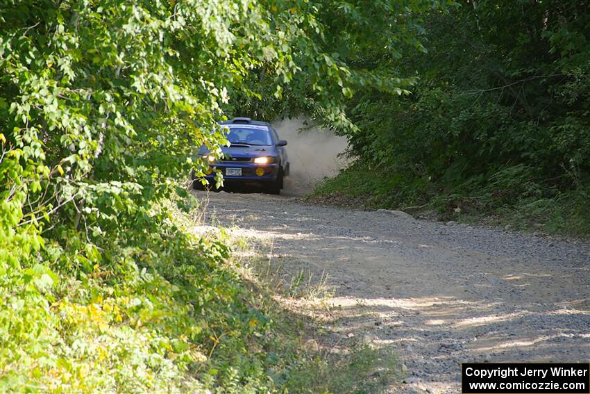 Corey Morris / Josh Nykanen Subaru Impreza on SS4, Steamboat I.