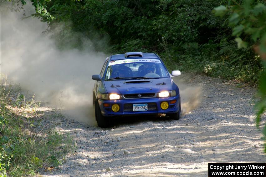 Corey Morris / Josh Nykanen Subaru Impreza on SS4, Steamboat I.