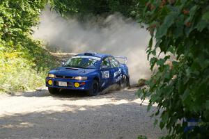 Corey Morris / Josh Nykanen Subaru Impreza on SS4, Steamboat I.