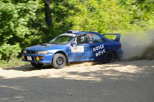 Corey Morris / Josh Nykanen Subaru Impreza on SS4, Steamboat I.