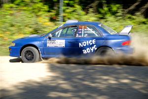 Corey Morris / Josh Nykanen Subaru Impreza on SS4, Steamboat I.