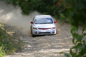 Sebastian Salgado / Christian Hidalgo Honda Civic on SS4, Steamboat I.