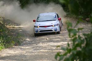 Sebastian Salgado / Christian Hidalgo Honda Civic on SS4, Steamboat I.