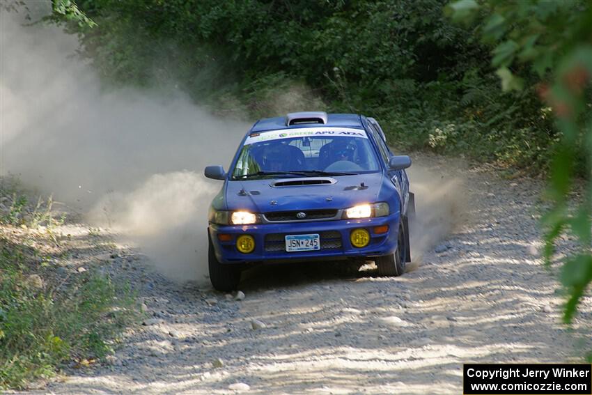 Corey Morris / Josh Nykanen Subaru Impreza on SS4, Steamboat I.