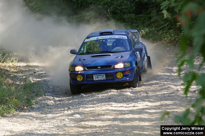 Corey Morris / Josh Nykanen Subaru Impreza on SS4, Steamboat I.