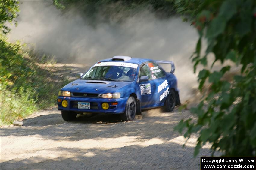 Corey Morris / Josh Nykanen Subaru Impreza on SS4, Steamboat I.