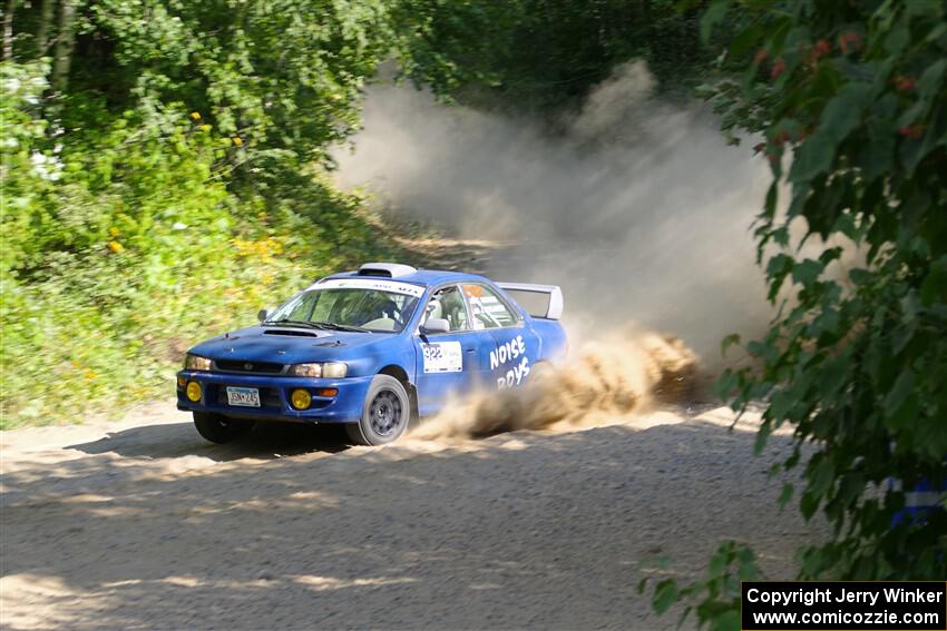 Corey Morris / Josh Nykanen Subaru Impreza on SS4, Steamboat I.