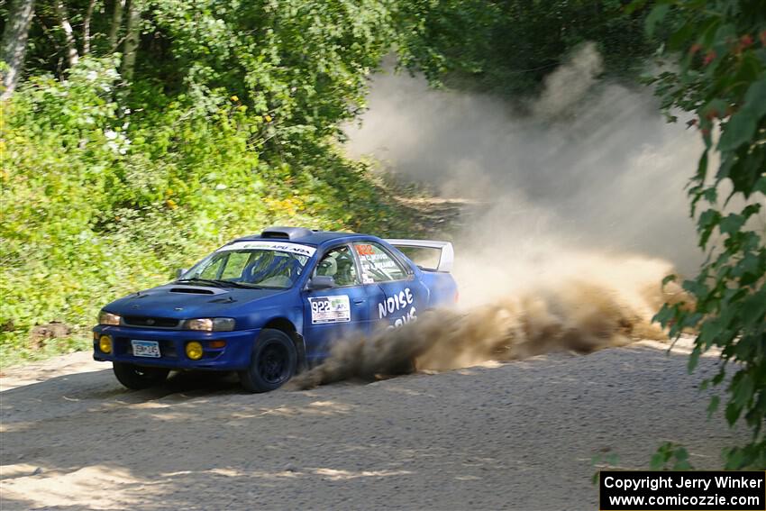 Corey Morris / Josh Nykanen Subaru Impreza on SS4, Steamboat I.