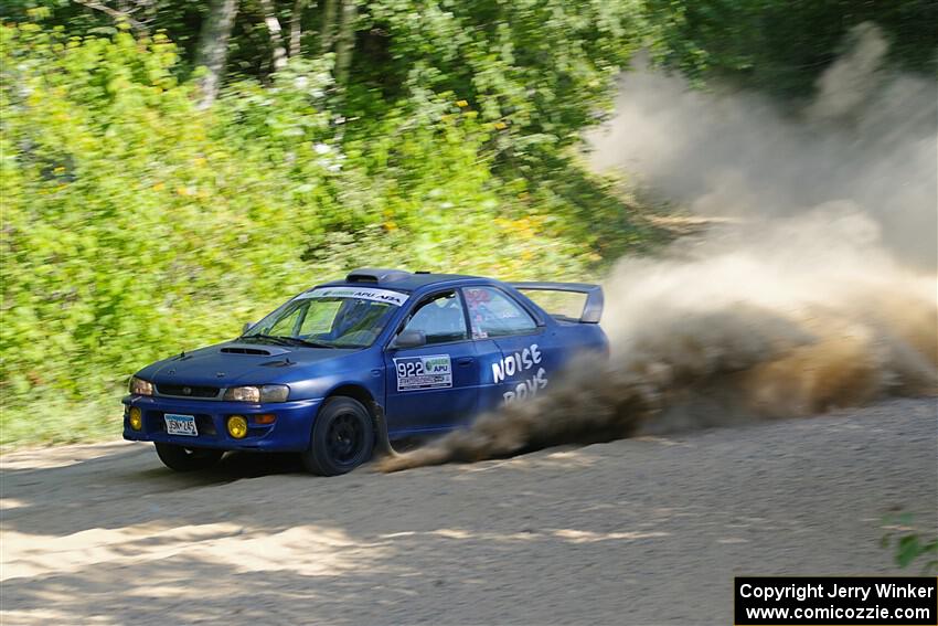 Corey Morris / Josh Nykanen Subaru Impreza on SS4, Steamboat I.