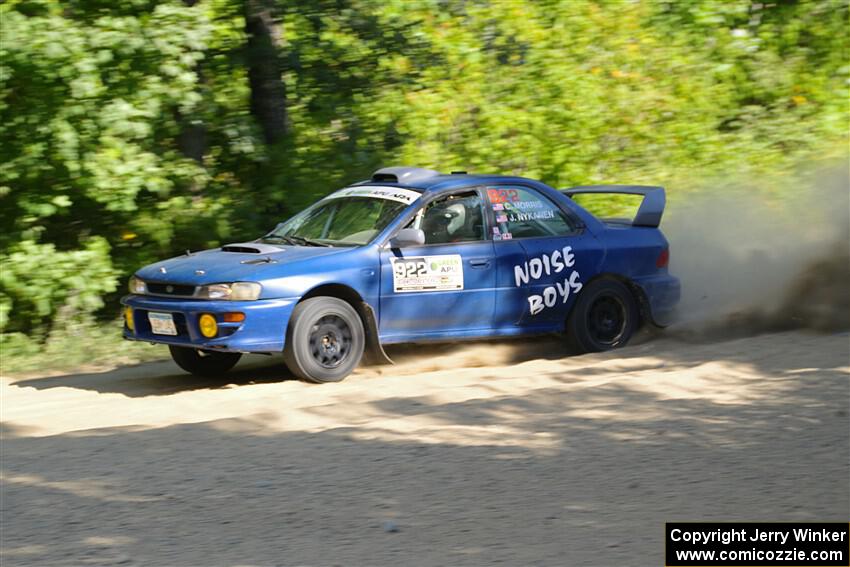 Corey Morris / Josh Nykanen Subaru Impreza on SS4, Steamboat I.