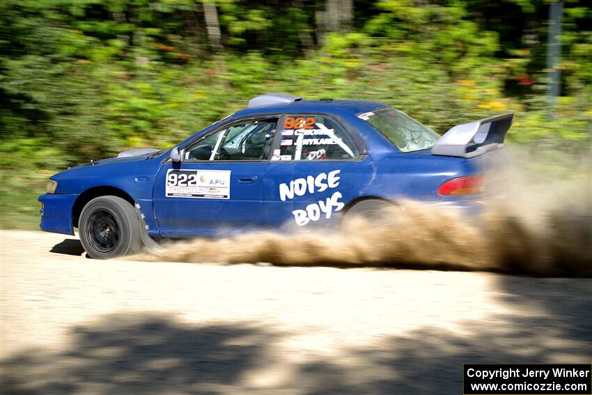 Corey Morris / Josh Nykanen Subaru Impreza on SS4, Steamboat I.