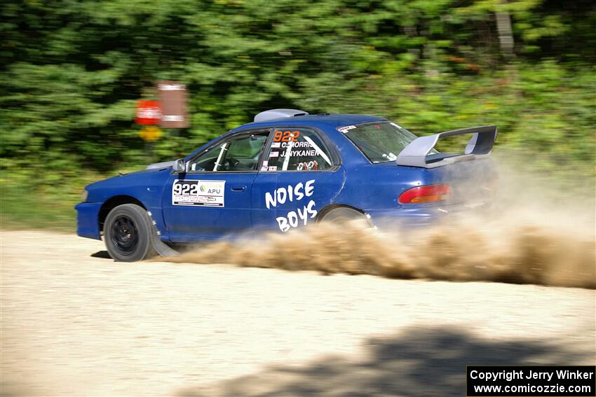 Corey Morris / Josh Nykanen Subaru Impreza on SS4, Steamboat I.