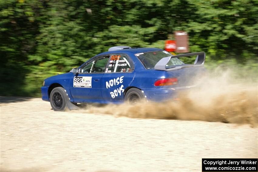 Corey Morris / Josh Nykanen Subaru Impreza on SS4, Steamboat I.