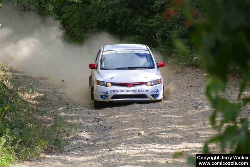 Sebastian Salgado / Christian Hidalgo Honda Civic on SS4, Steamboat I.