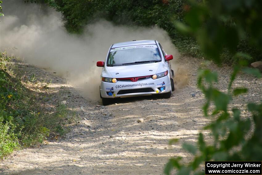 Sebastian Salgado / Christian Hidalgo Honda Civic on SS4, Steamboat I.