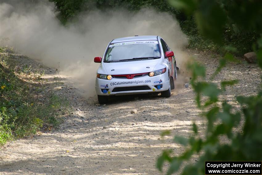 Sebastian Salgado / Christian Hidalgo Honda Civic on SS4, Steamboat I.