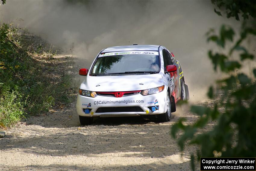 Sebastian Salgado / Christian Hidalgo Honda Civic on SS4, Steamboat I.