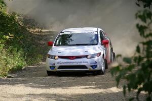 Sebastian Salgado / Christian Hidalgo Honda Civic on SS4, Steamboat I.