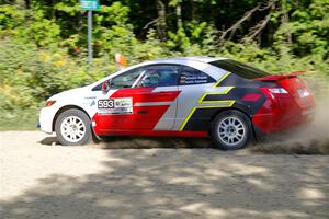 Sebastian Salgado / Christian Hidalgo Honda Civic on SS4, Steamboat I.