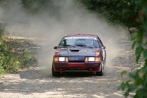 Neil CarlinSchauer / Tim Kohlmann Ford Mustang SVO on SS4, Steamboat I.