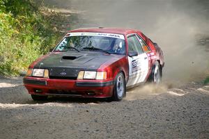 Neil CarlinSchauer / Tim Kohlmann Ford Mustang SVO on SS4, Steamboat I.