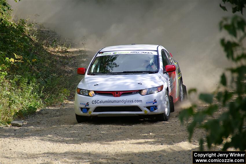 Sebastian Salgado / Christian Hidalgo Honda Civic on SS4, Steamboat I.