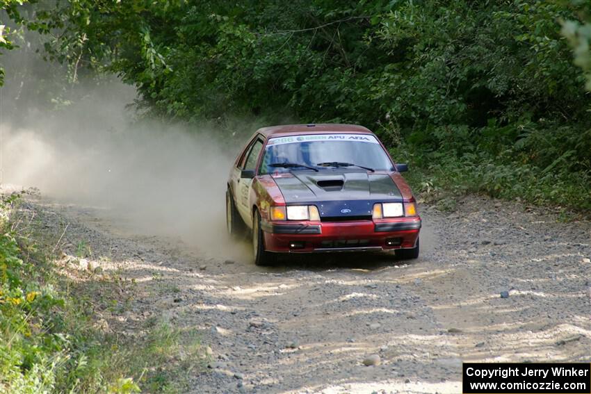 Neil CarlinSchauer / Tim Kohlmann Ford Mustang SVO on SS4, Steamboat I.