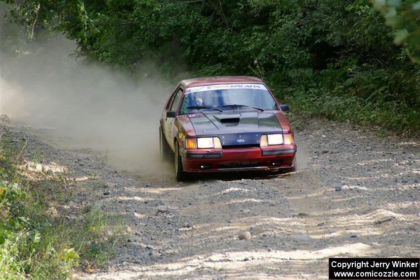 Neil CarlinSchauer / Tim Kohlmann Ford Mustang SVO on SS4, Steamboat I.