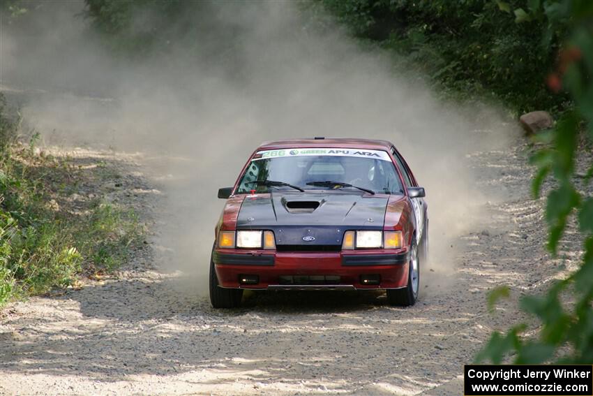 Neil CarlinSchauer / Tim Kohlmann Ford Mustang SVO on SS4, Steamboat I.