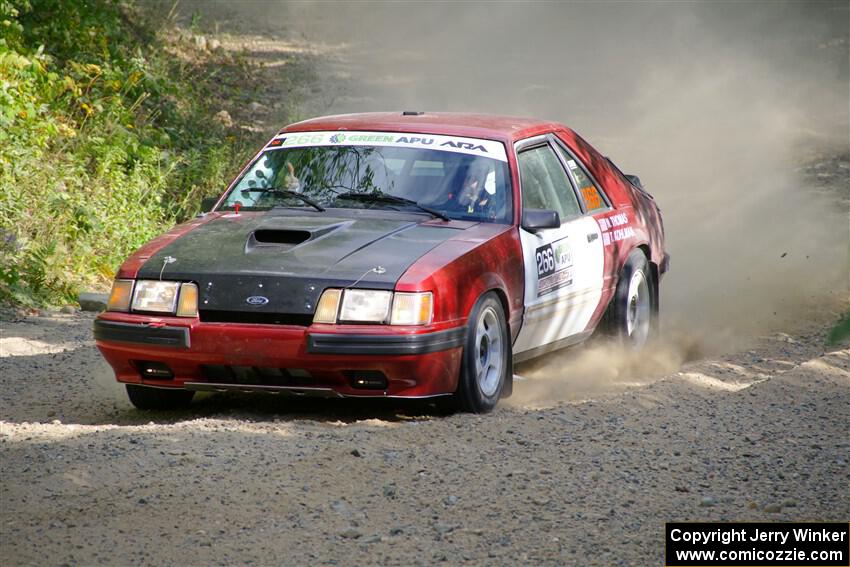 Neil CarlinSchauer / Tim Kohlmann Ford Mustang SVO on SS4, Steamboat I.