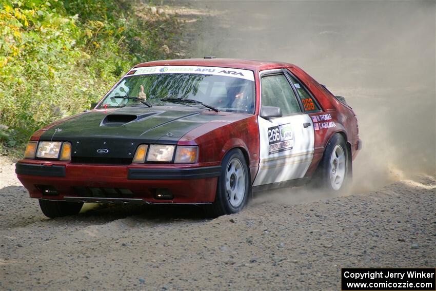 Neil CarlinSchauer / Tim Kohlmann Ford Mustang SVO on SS4, Steamboat I.