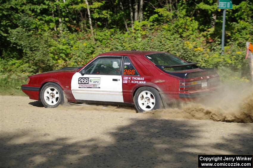 Neil CarlinSchauer / Tim Kohlmann Ford Mustang SVO on SS4, Steamboat I.