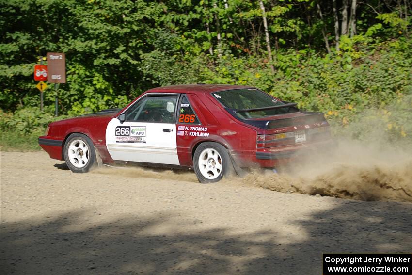 Neil CarlinSchauer / Tim Kohlmann Ford Mustang SVO on SS4, Steamboat I.