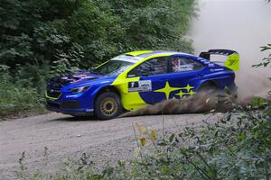 Brandon Semenuk / Keaton Williams Subaru WRX ARA24 on SS7, Kabekona II.